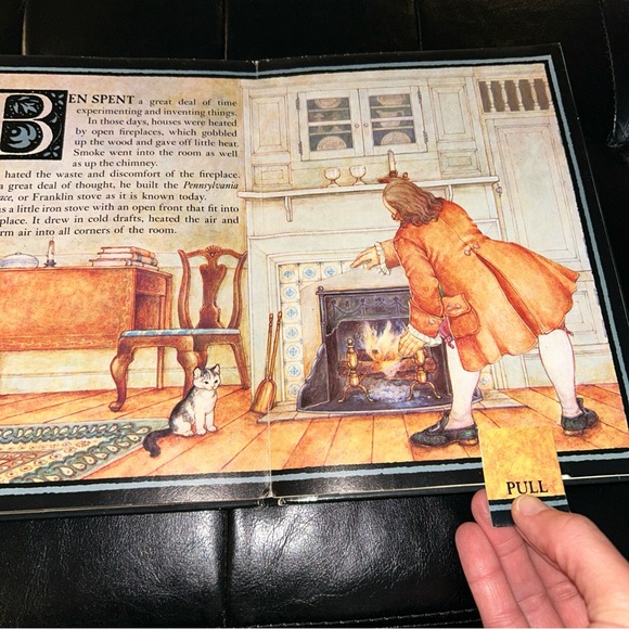 The Remarkable Mr. Franklin A Hallmark  Pop Up Book Hardcover - Picture 10 of 14